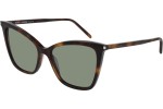 Sončna očala Saint Laurent SL384 002 Cat Eye Havana