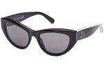 Sončna očala Moncler ML0258 01A Cat Eye Črna