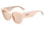 Sončna očala Fendi FF0452/F/S 35J/EB Polarized Cat Eye Roza