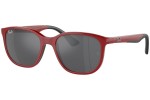 Sončna očala Ray-Ban Junior RJ9078S 71506G Kvadratna Rdeča