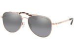 Sončna očala Michael Kors San Diego MK1045 110882 Polarized Pilotska Zlata