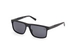 Sončna očala Timberland TB00006 02D Polarized Pravokotna Črna