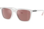 Sončna očala Ray-Ban RB4433M F625H2 Polarized Pravokotna Bela