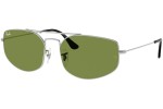 Sončna očala Ray-Ban RB3845 003/4E Pravokotna Srebrna