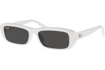 Sončna očala Ray-Ban RB4436D 677287 Kvadratna Bela