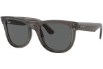 Sončna očala Ray-Ban RBR0502SF 6707GR Kvadratna Siva