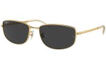 Sončna očala Ray-Ban RB3732 001/48 Polarized Posebni Zlata