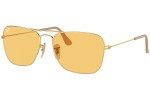 Sončna očala Ray-Ban Caravan RB3136 001/4A Pilotska Zlata