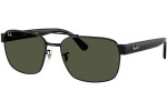 Sončna očala Ray-Ban RB3751 002/31 Kvadratna Črna