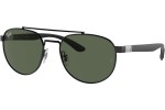 Sončna očala Ray-Ban RB3736 002/71 Pravokotna Črna