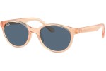 Sončna očala Ray-Ban Junior RJ9080S 717080 Okrogla Oranžna