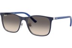 Sončna očala Ray-Ban Junior RJ9551S 298/11 Kvadratna Modra