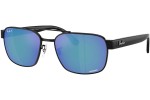 Sončna očala Ray-Ban RB3751CH 002/4L Polarized Kvadratna Črna