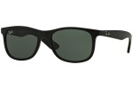 Sončna očala Ray-Ban Junior RJ9062S 701371 Kvadratna Črna