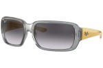 Sončna očala Ray-Ban Junior RJ9072S 70788G Pravokotna Siva