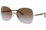 Sončna očala Ray-Ban Titanium Collection RB8066 155/68 Kvadratna Rjava