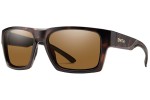 Sončna očala Smith OUTLIERXL2 N9P/L5 Polarized Pravokotna Havana