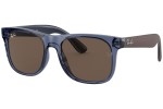 Sončna očala Ray-Ban Junior Junior Justin RJ9069S 706873 Kvadratna Modra