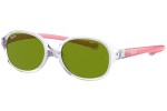 Sončna očala Ray-Ban Junior RJ9187S 7082/2 Ovalna Kristalna