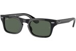 Sončna očala Ray-Ban Junior Burbank Jr RJ9083S 100/71 Pravokotna Črna