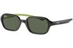 Sončna očala Ray-Ban Junior RJ9074S 709471 Pravokotna Črna